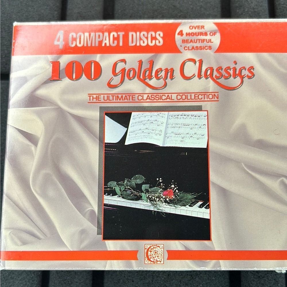 ANTONIO VIVALDI - 100 Golden Classics  Collection 4+hr 4 CD used 0124